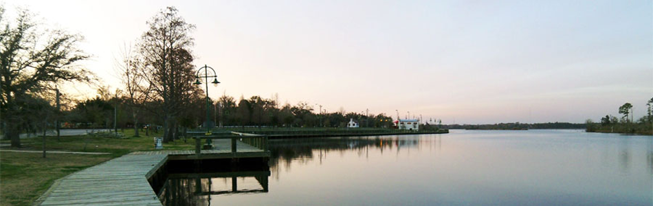 Sunrise on the Pascagoula River