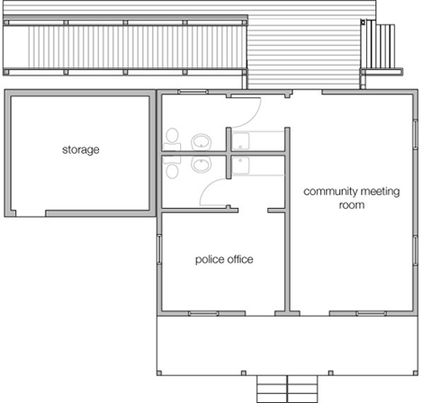 Floor plan of the Red House